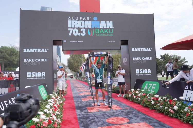 Bakıda “IRONMAN 70.3” başa çatdı  - Azərbaycanlı idmançılar da qaliblər sırasında