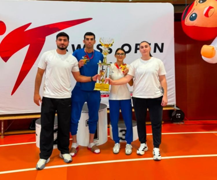 Azərbaycan taekvondoçuları İsveçrədə “Swiss Open” turnirində qalib oldular