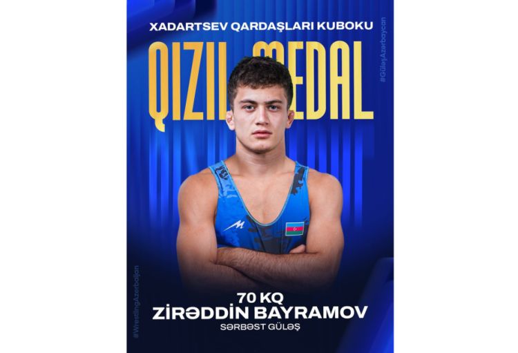 Azərbaycan güləşçiləri Rusiyada 8 medal qazandılar