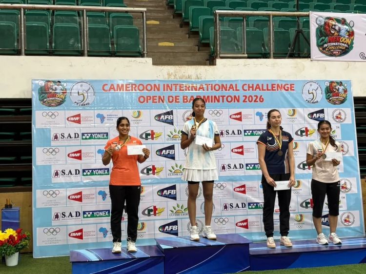 Azərbaycan badmintonçusu Kamerunda turnirin qalibi olub