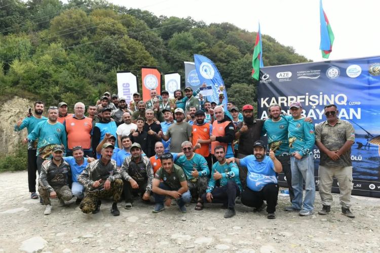 Şamaxıda karpfişinq üzrə Azərbaycan çempionunun adı bəlli oldu