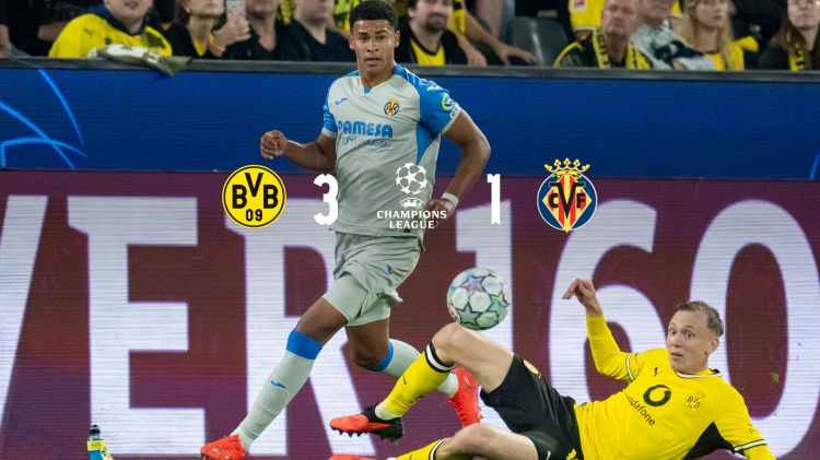 “Borussiya Dortmund” “Vilyarreal”ı məğlub etdi 