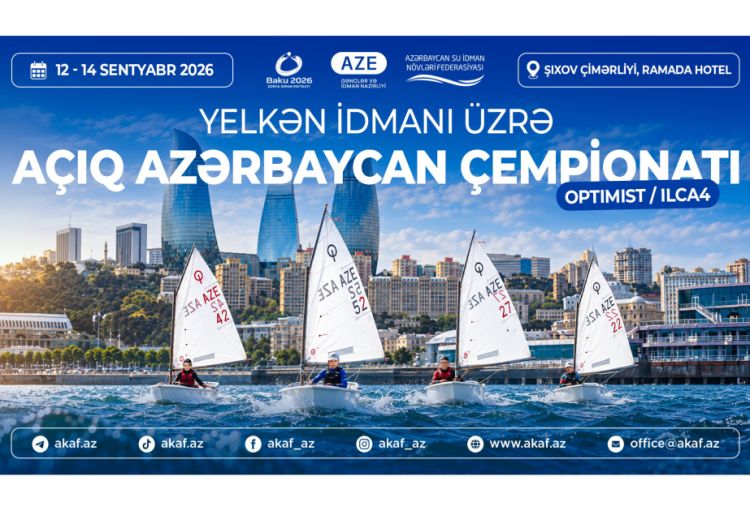 Bakıda yelkən idmanı üzrə açıq Azərbaycan çempionatı keçiriləcək
