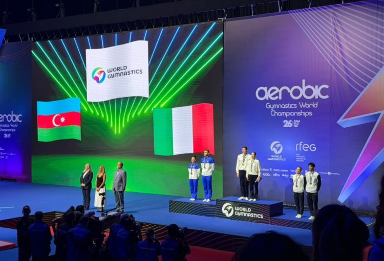 Azərbaycan gimnastları dünya çempionatında gümüş medal qazandılar