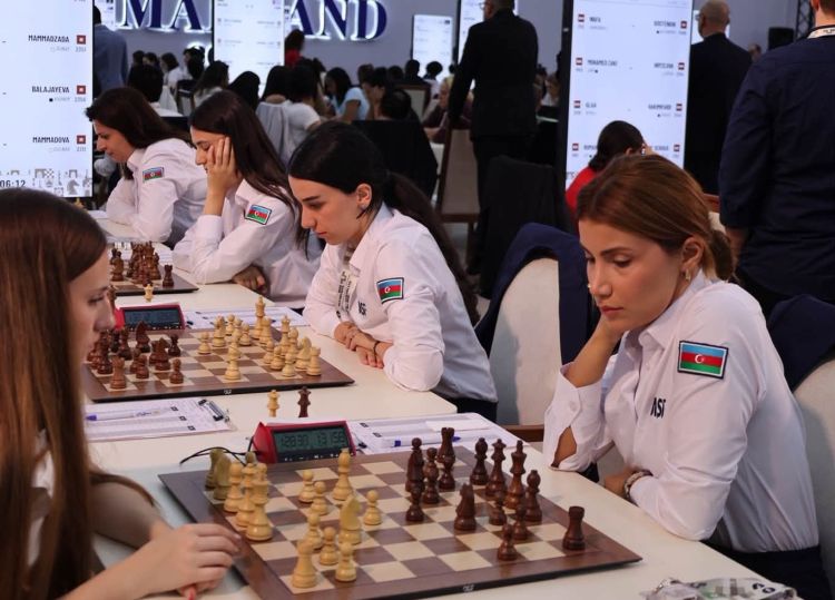 Azərbaycan şahmatçıları Olimpiadada növbəti qələbələrini qazandılar