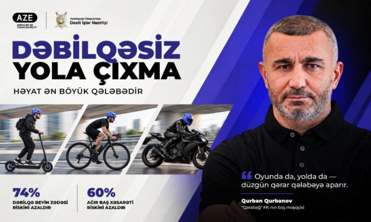 Gənclər və İdman Nazirliyi ilə DİN yol təhlükəsizliyi kampaniyasına başladı