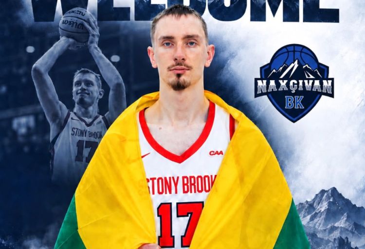 “Naxçıvan” litvalı basketbolçu ilə müqavilə imzaladı