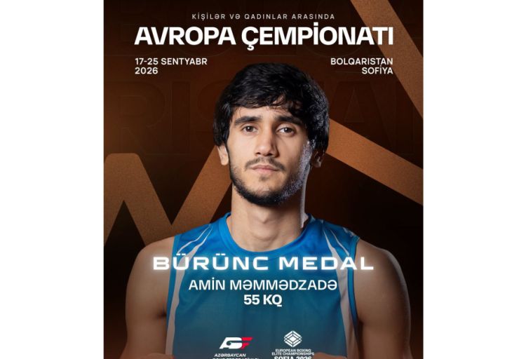 Azərbaycan boksçusu Avropa çempionatında bürünc medal qazandı