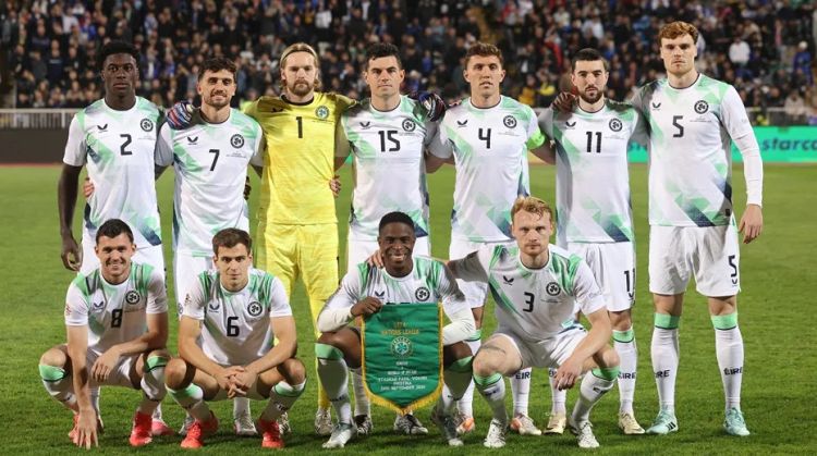 İrlandiya millisinin futbolçuları İsrailə qarşı oyunda qara sarğı taxacaqlar