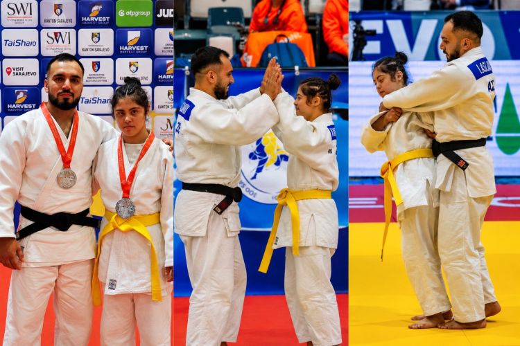 Azərbaycan təmsilçiləri Sarayevoda kata yarışında gümüş medal qazandılar