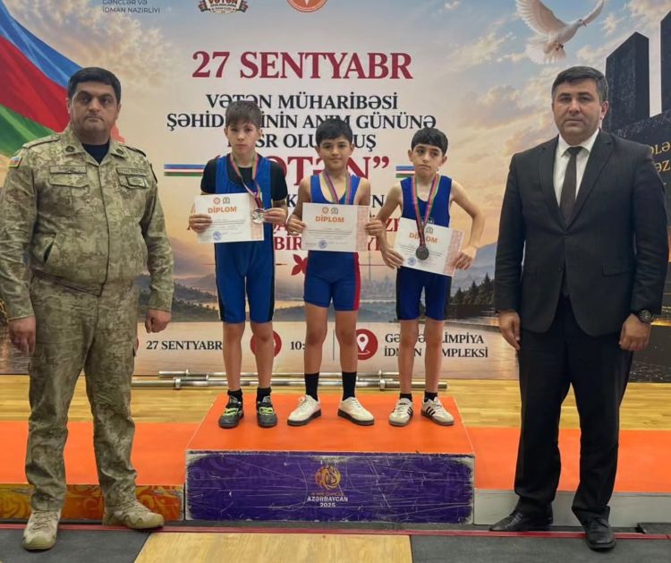 Gəncədə Vətən Müharibəsi şəhidlərinin anımına həsr olunan yarış keçirilib