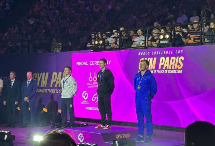 Azərbaycan gimnastı Parisdə bürünc medal qazandı
