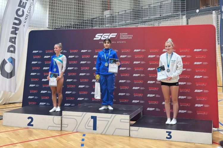 Azərbaycan gimnastları beynəlxalq turnirdə 7 medal qazandılar