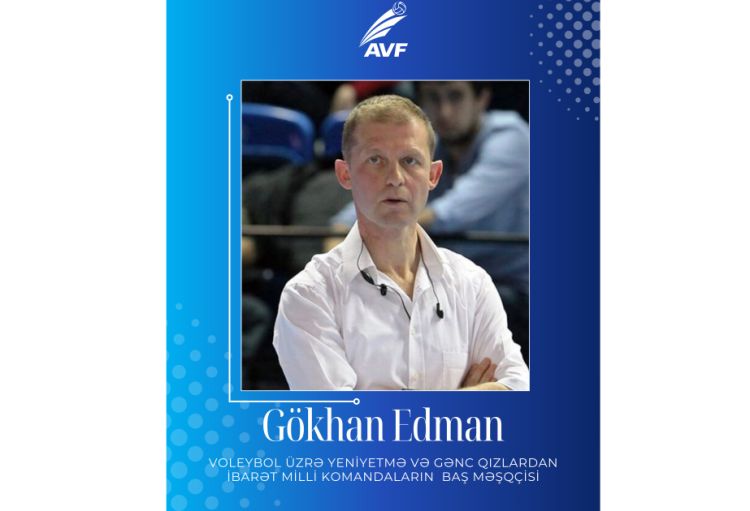 Azərbaycanın aşağı yaş qrupları üzrə qadın voleybol millilərinin yeni baş məşqçisi bəlli olub
