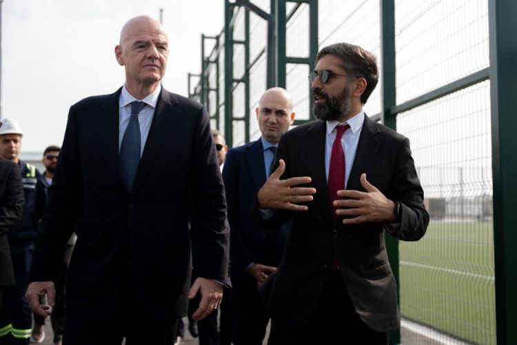 FIFA prezidenti Azərbaycana səfər edib