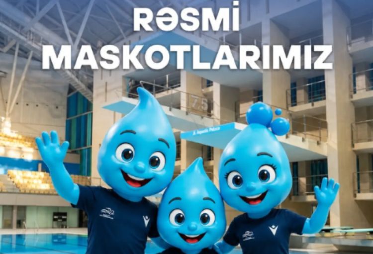 Azərbaycan Üzgüçülük Federasiyasının yeni maskotları təqdim olunub