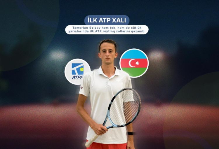Azərbaycan tennisçisi ATP reytinqində yer alan tennisçilər sırasına qoşuldu