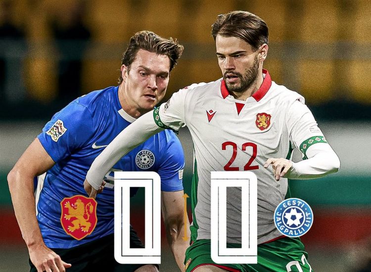 Estoniya səfərdə Bolqarıstanla heç-heçə etdi