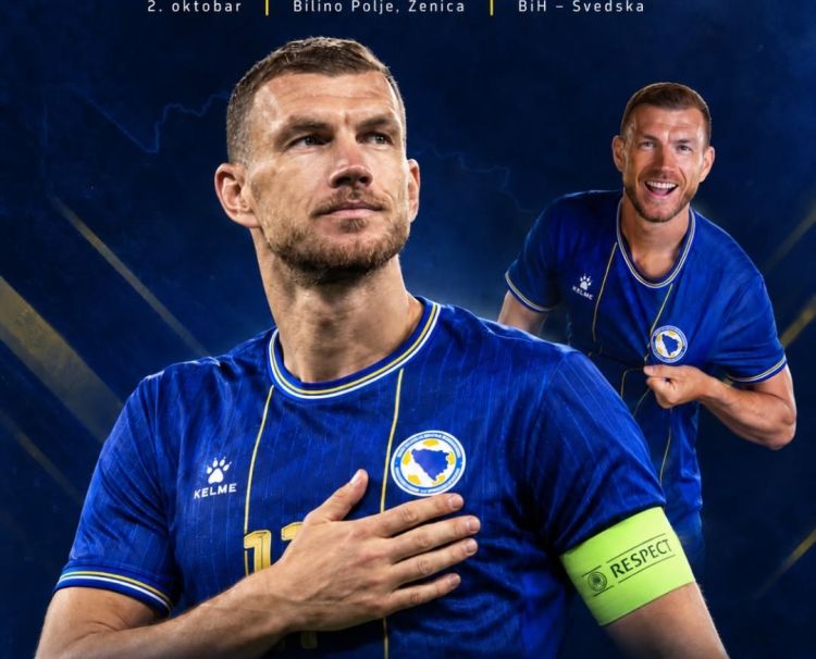 Edin Dzekonun Bosniya və Herseqovina millisində son oyunu olacaq