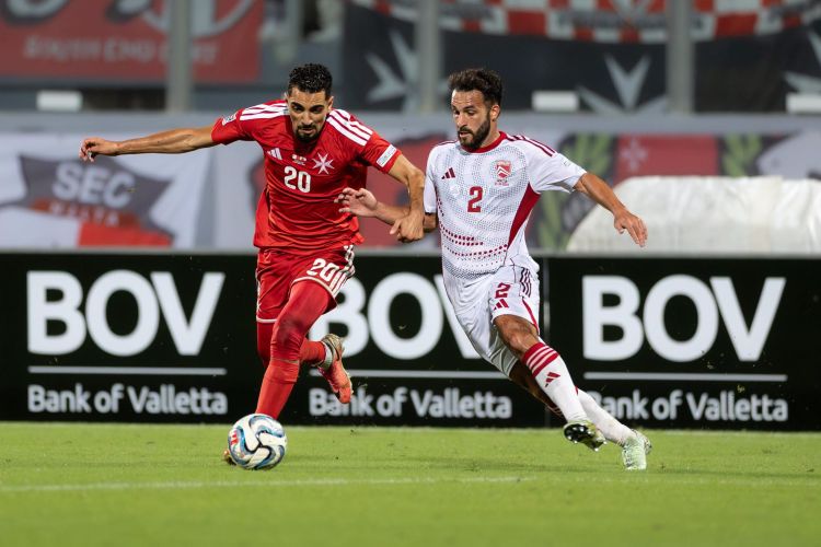 Malta meydan üstünlüyünü qələbəyə çevirə bilmədi