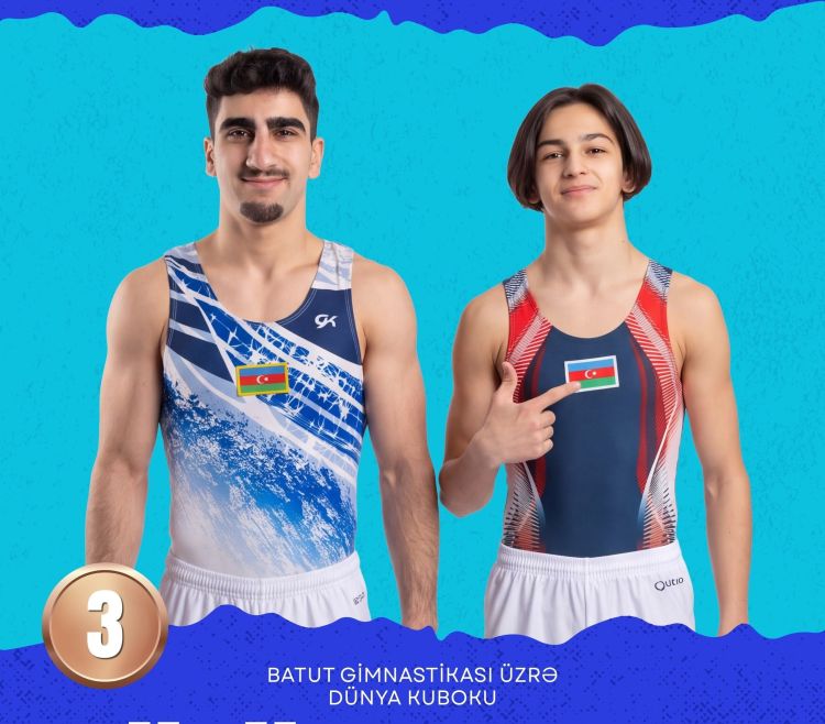 Azərbaycan gimnastları Dünya Kubokunda bürünc medal qazanıblar
