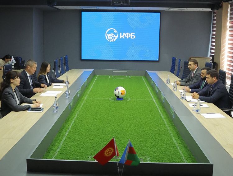 Azərbaycan və Qırğızıstan arasında minifutbol əməkdaşlığı müzakirə olunub