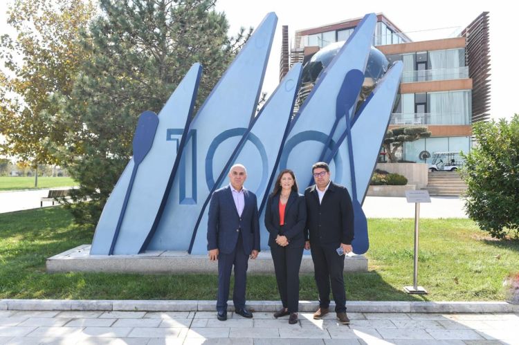 Avropa Avarçəkmə Federasiyasının prezidenti Bakıya səfər edib