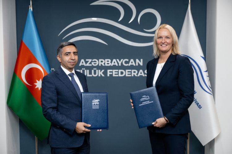 Azərbaycan və Belarus üzgüçülük federasiyaları arasında memorandum imzalanıb