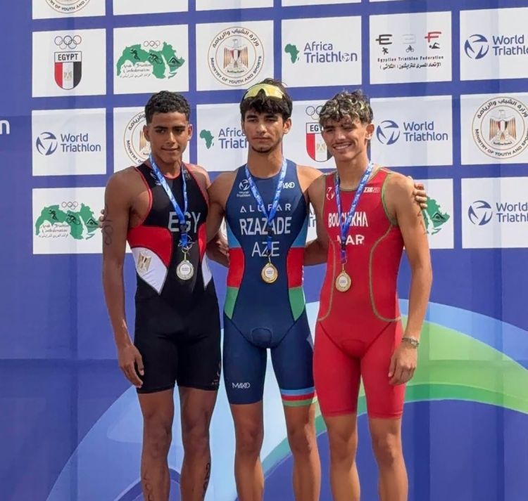 Azərbaycan triatlonçusu Afrika çempionatında qızıl medal qazandı