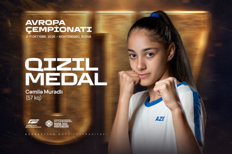 Azərbaycan boksçusu Avropa çempionatında qızıl medal qazandı