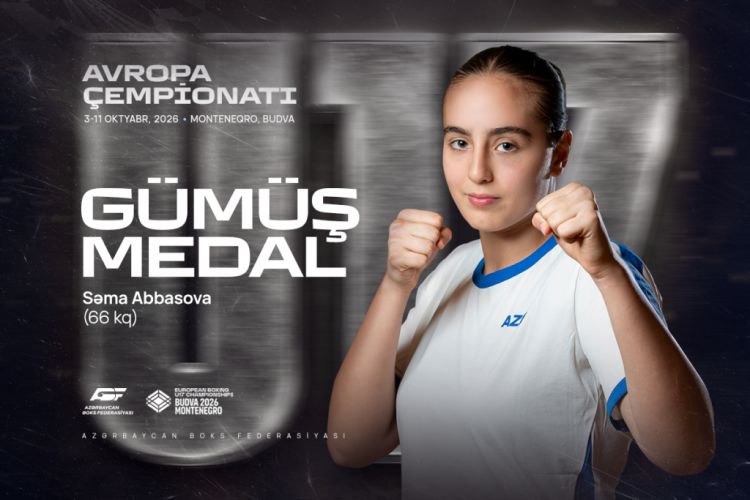 Azərbaycan boksçusu Avropa çempionatının gümüş medalçısı oldu