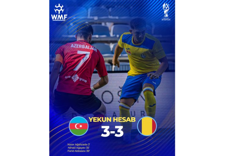 Azərbaycanın U-23 minifutbol millisi dünya çempionatına heç-heçə ilə başlayıb