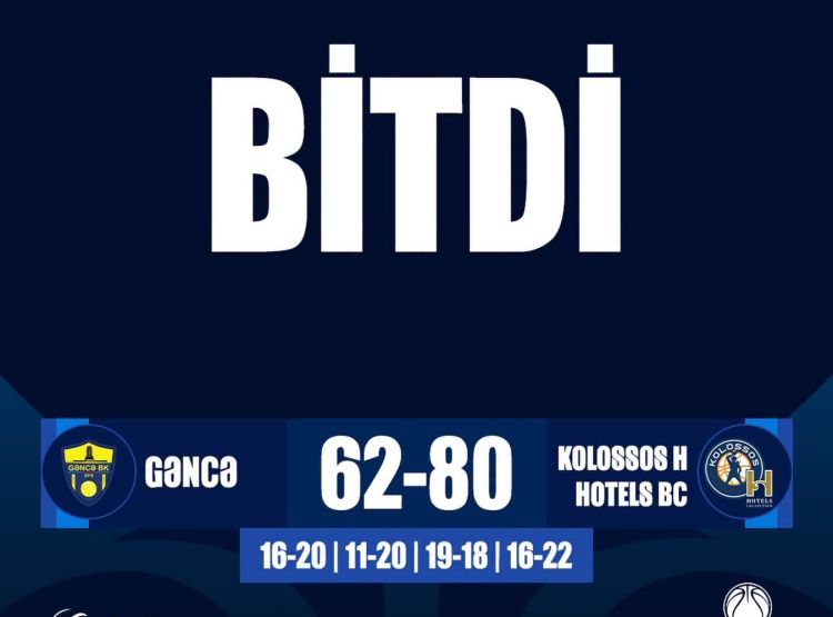 “Gəncə” FIBA Avropa Kubokunda evdə də məğlub olub