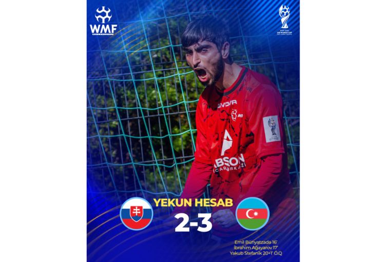 Azərbaycanın U-23 minifutbol millisi dünya çempionatında pley-offa yüksəlib