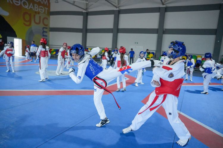 Azərbaycanın yeniyetmə taekvondoçuları təlim-məşq toplanışında iştirak ediblər