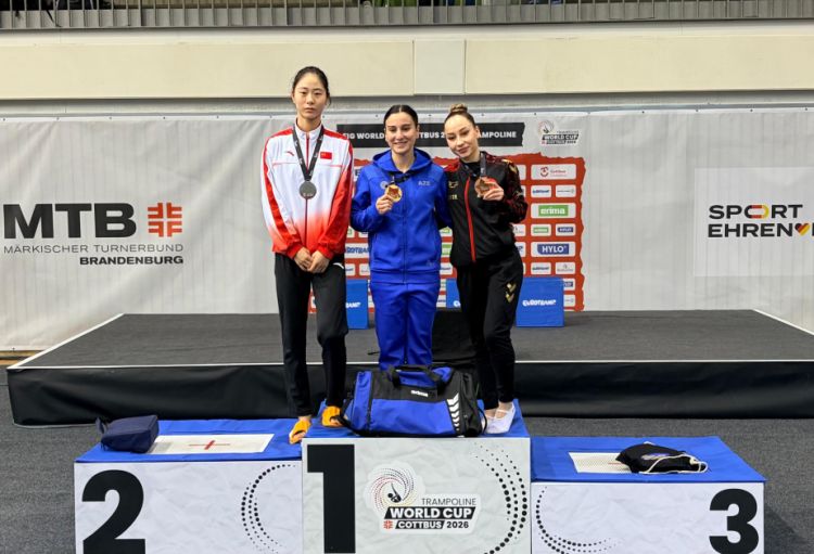 Selcan Mahsudova Dünya Kubokunda qızıl medal qazanıb