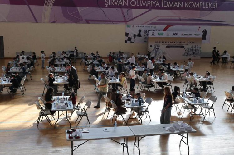 Şirvanda “Shirvan Open 2026” şahmat festivalına start verilib