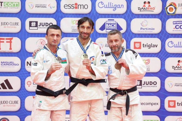 Azərbaycan veteran cüdoçuları Avropa çempionatında daha iki medal qazanıblar