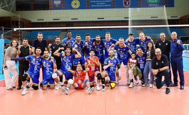 Kişi voleybolçuların Super Liqasında I turun oyunları başa çatıb