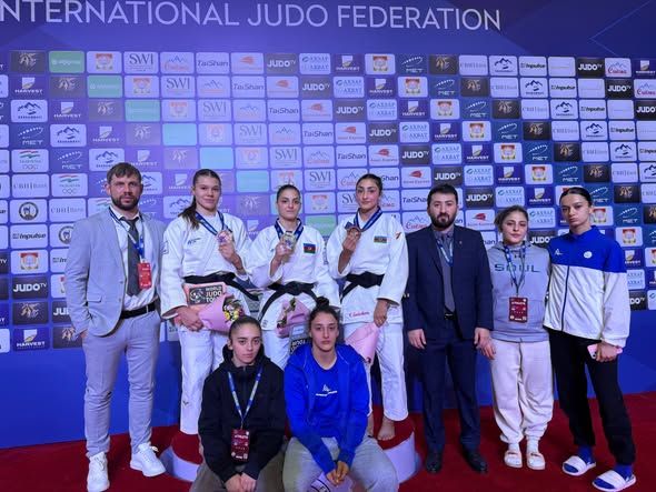 Azərbaycan cüdoçuları Düşənbədə Qran-prinin ilk günündə 3 medal qazanıblar