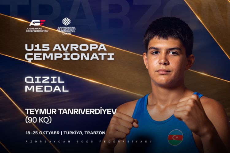 Azərbaycan boksçusu Avropa çempionu olub