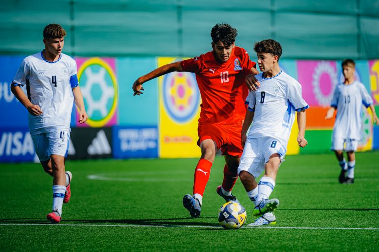 Azərbaycan millisi U-15 dünya çempionatında İsraili məğlub edib