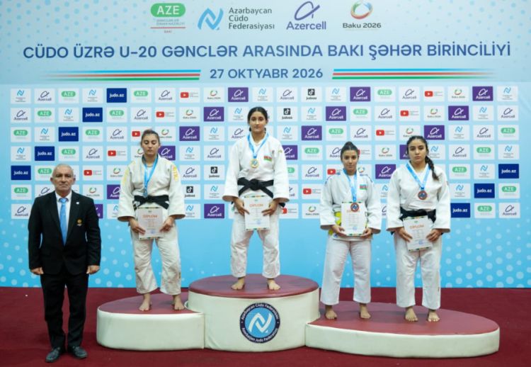 Bakıda U-20 cüdoçular arasında şəhər birinciliyi keçirilib