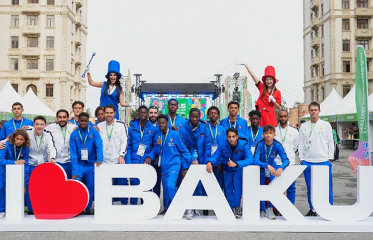 FIFA U-15 mundialının iştirakçıları üçün Atletlər Kəndində əyləncə festivalı təşkil olunub