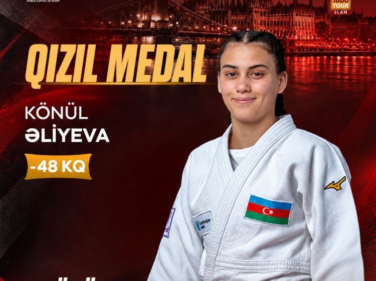 Könül Əliyeva “Böyük Dəbilqə” turnirində qızıl medal qazanıb