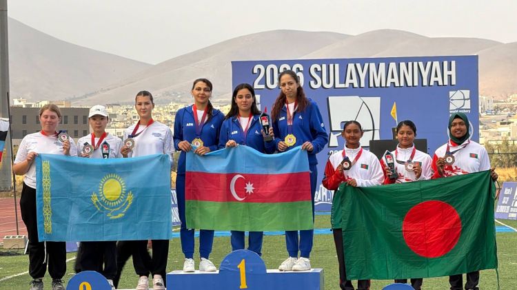 Azərbaycan oxatanları Asiya Kubokunda qızıl və gümüş medal qazanıblar
