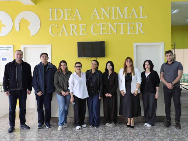 AMADA nümayəndələri IDEA Heyvanlara Qayğı Mərkəzini ziyarət ediblər
