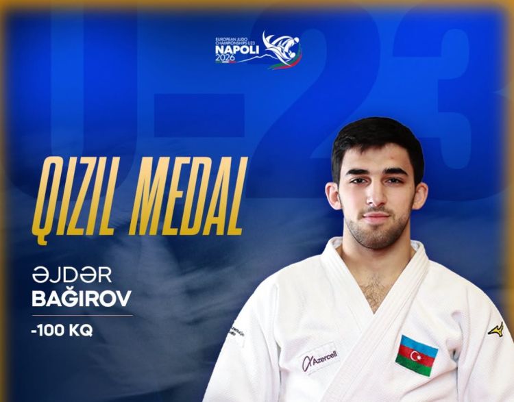 U-23 Avropa çempionatı: Azərbaycan cüdoçuları daha iki qızıl medal qazanıblar