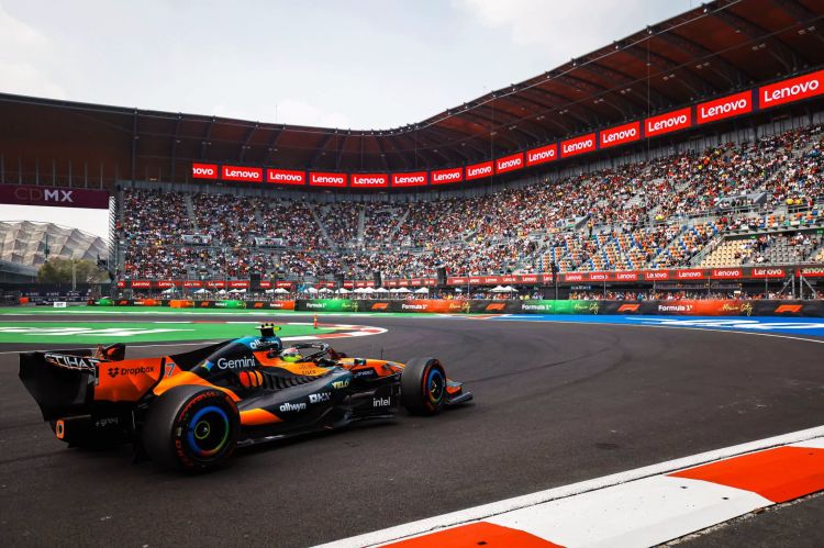 Lando Norris Meksika Qran-prisinin üçüncü sərbəst yürüşündə birinci oldu